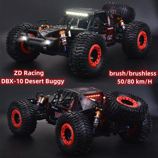 Rocket DBX-10 1/10 4WD 80km/H 2.4G Brushless High-speed RTR RC Model Car - ToylandEU