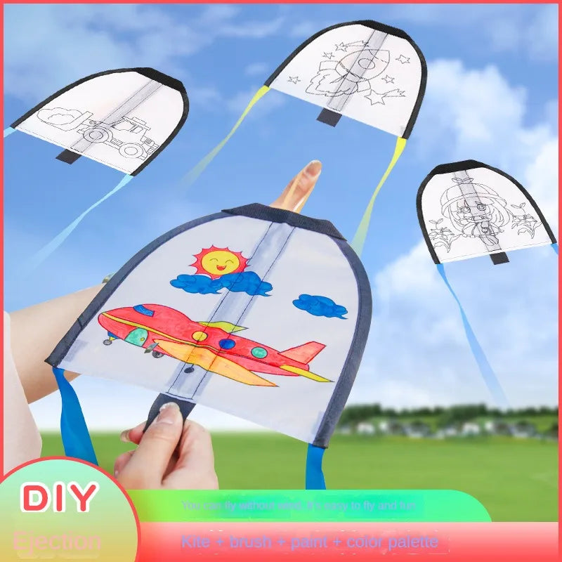 Ejecting Kites - Wind-Free Fun for Kids and Parents