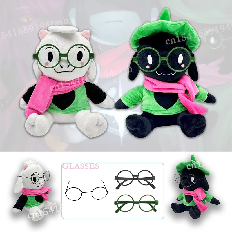 Ralsei Plush Toy | PP Cotton Fill | Deltarune Inspired | 12 Inch Collectible