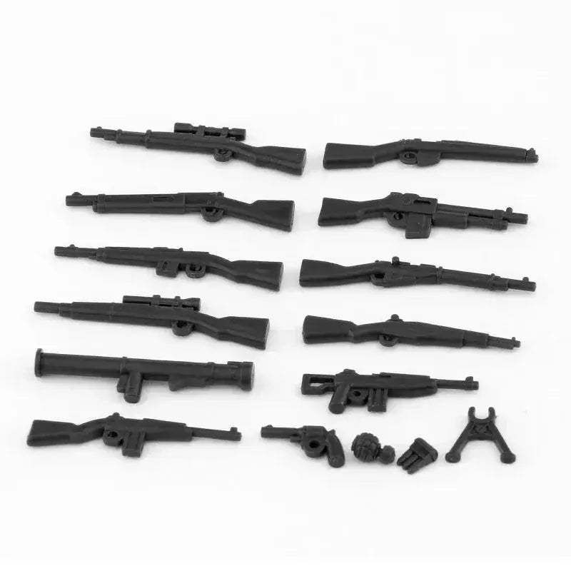 Lego Compatible Military Building Blocks Set With Weapons - ToylandEU