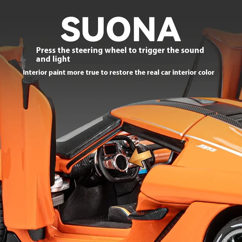 1 24 Diecast Car Model Jesko Gift For Collectors Edition - ToylandEU