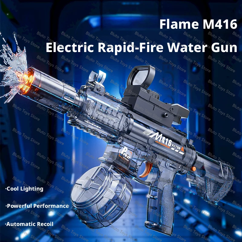 Water Blaster | LED Light | Automatic Soaker | Outdoor Beach Toy