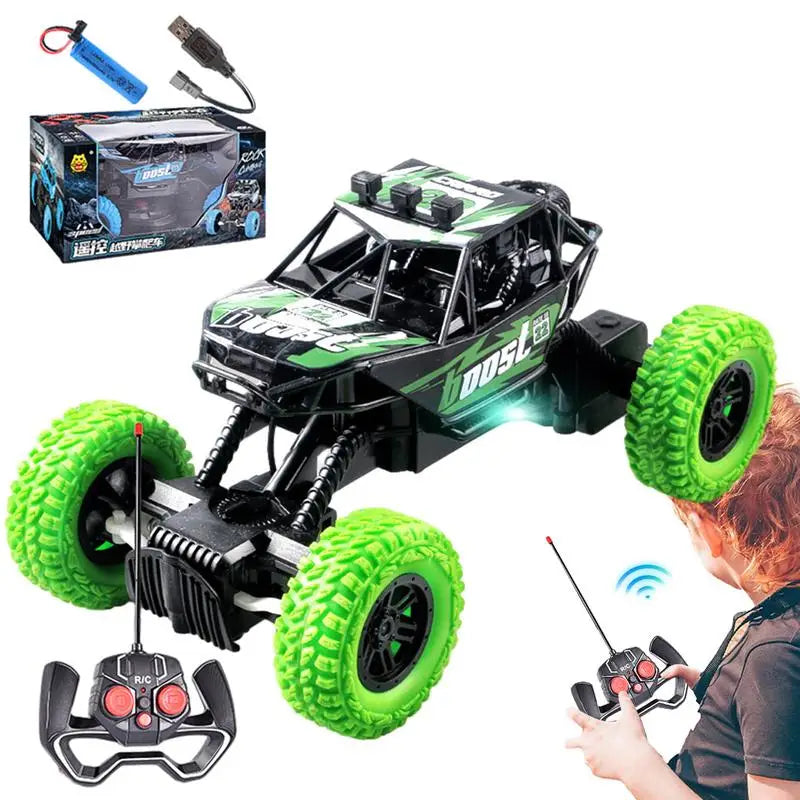 All-Weather 4WD RC Monster Truck - High-Speed Fun for All Ages!