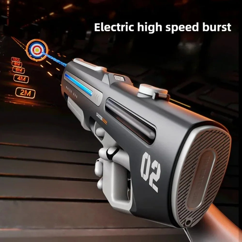 Electric Automatic Water Gun With Large Capacity Pool Toy