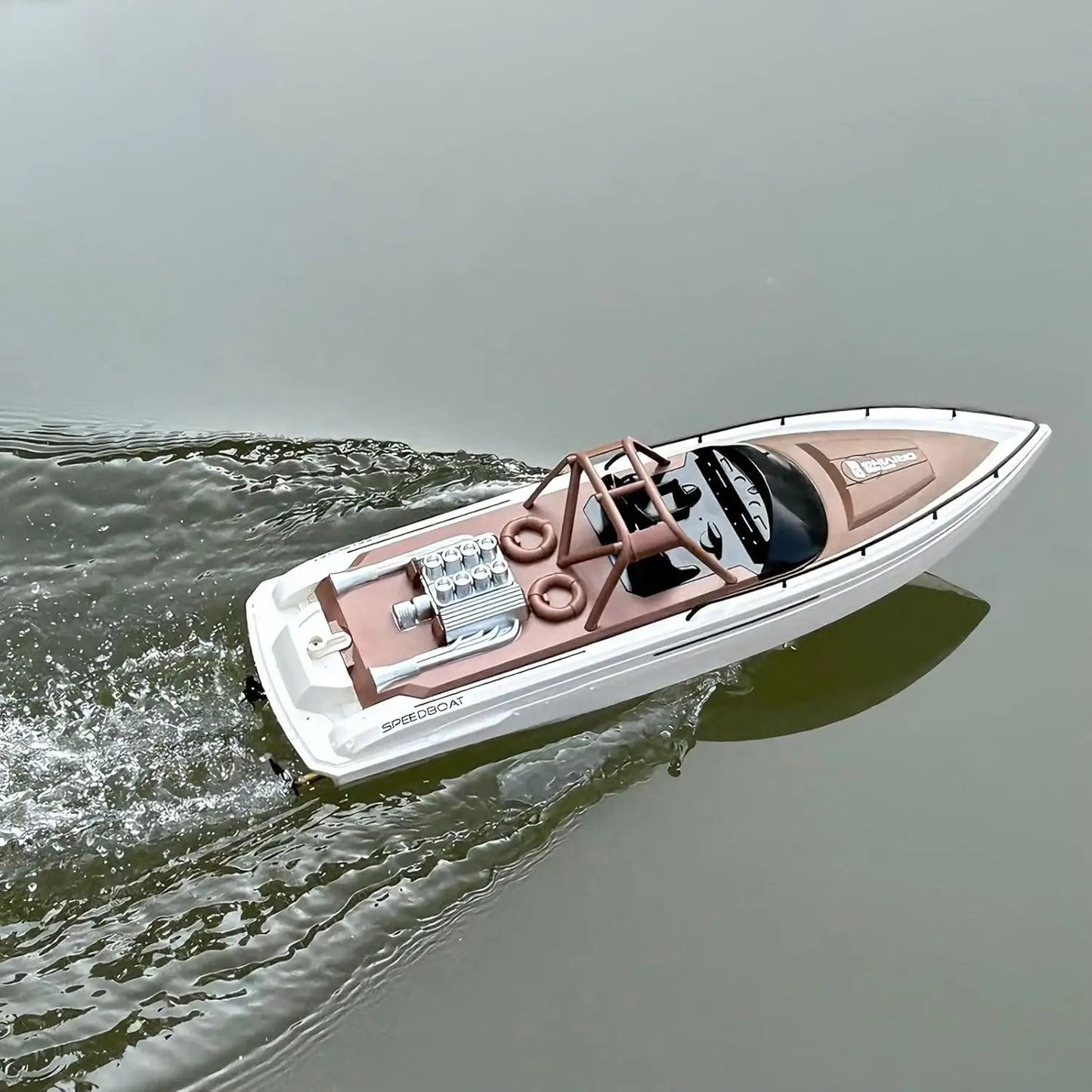Remote Control Boat | 4CH | 15km/h Top Speed | Lake and Pool Use