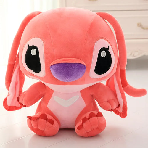 20-60cm Genuine Disney Kawaii Large Stitch Plush Toy Cute Anime Toyland EU