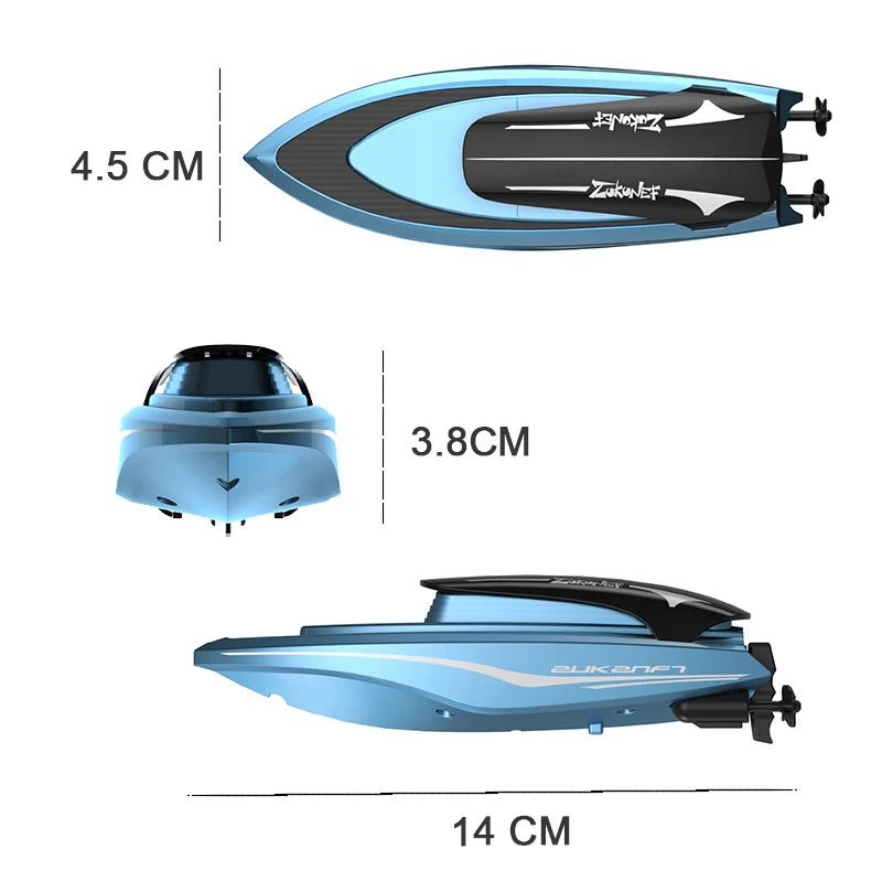 Mini RC High-Speed Electronic Racing Boat
