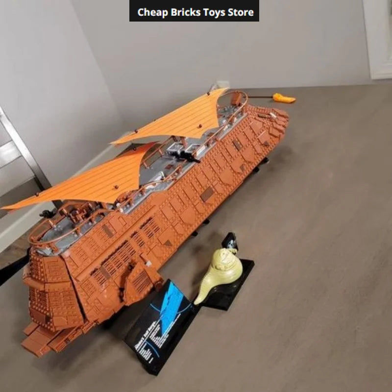 Jabba Barge Building Blocks | 3942 Pcs | Toylandeu™