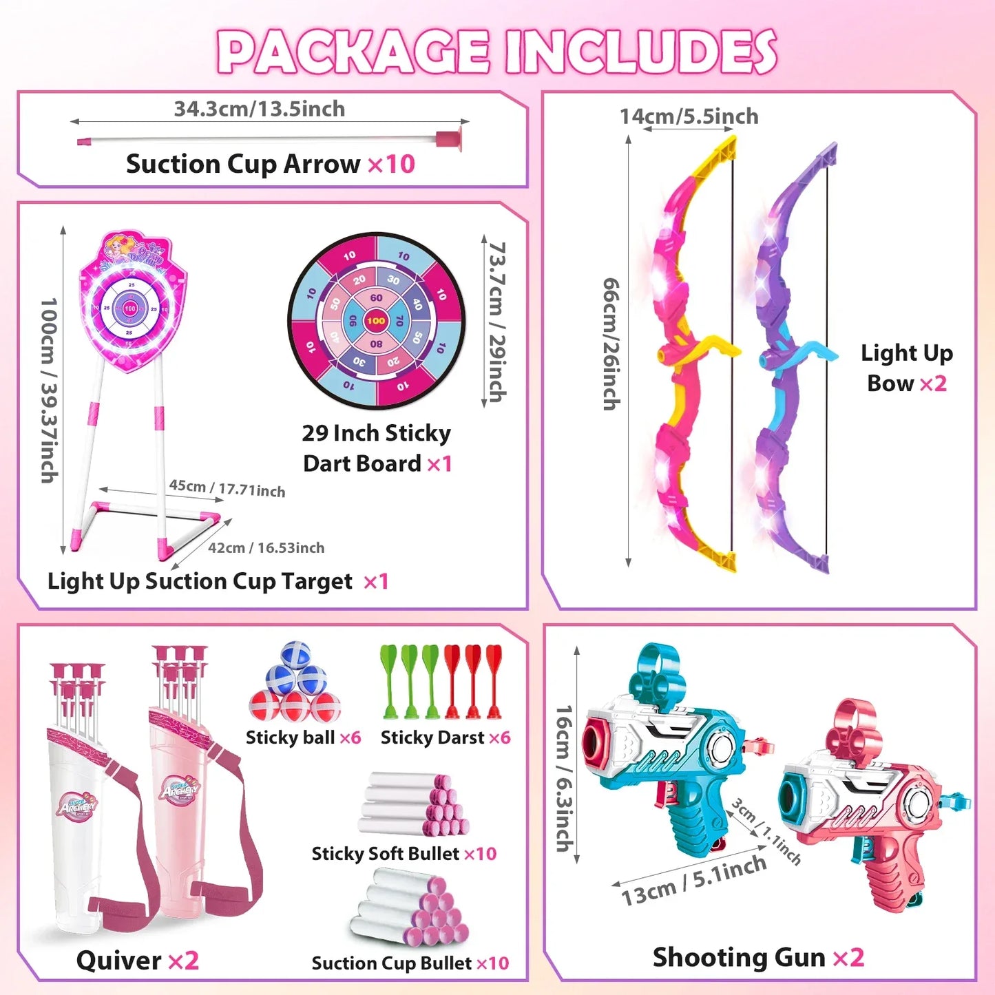 Archery Battle Arena Night Light Indoor Toy For Kids - ToylandEU