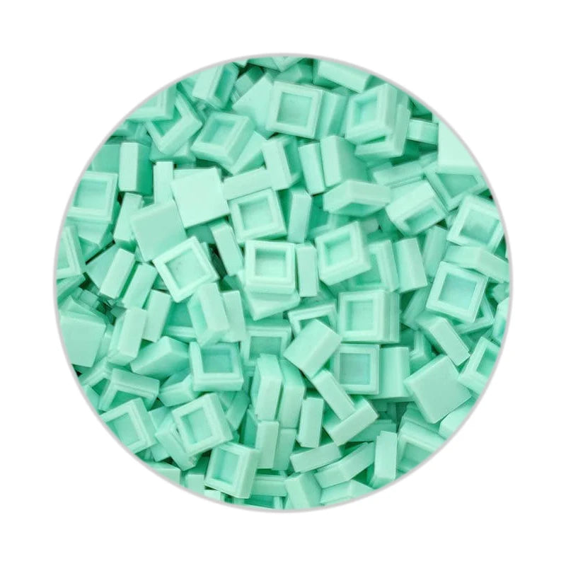 Smooth 1x1 Building Blocks | MOC Pixel Particles | DIY Kids Set