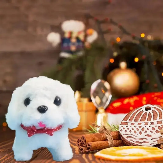 Interactive Plush Dog Toy Walking Robot Pet For Kids - ToylandEU