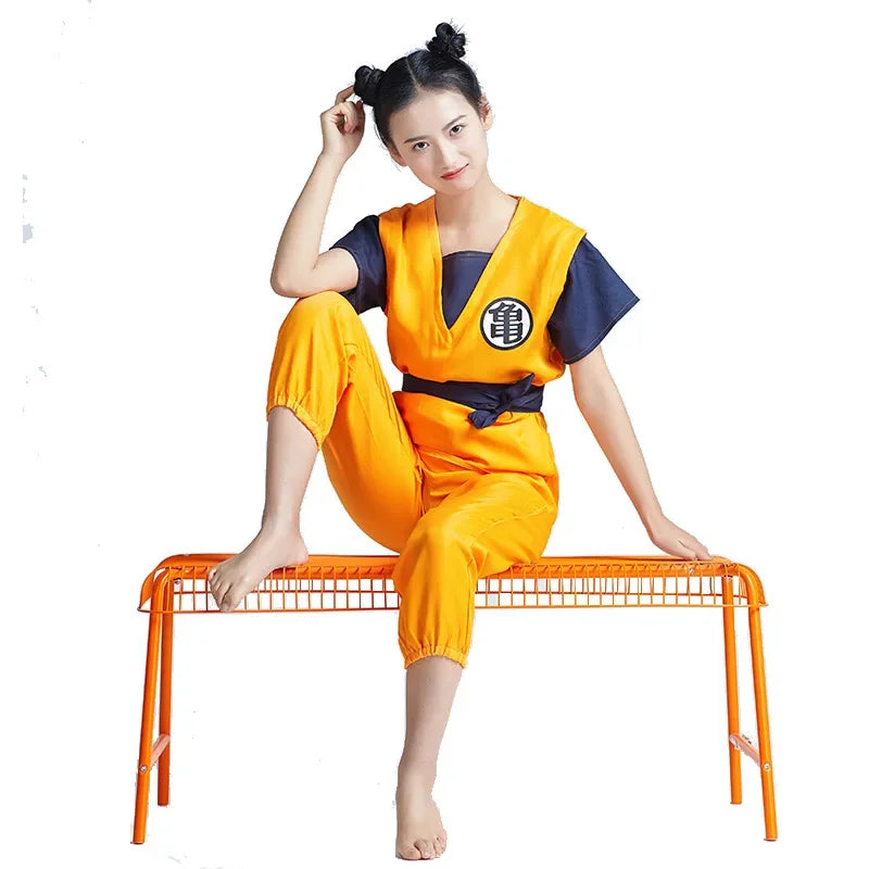 Epic Son Goku Cosplay Costume Set for All Ages - Unisex Adventure Ready!