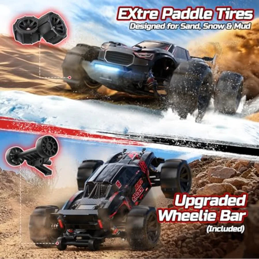 Off Road RC Truggy One Fourteenth Scale 4WD Brushless Waterproof