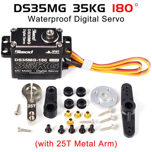 Waterproof High Torque RC Servo Motor with Metal Gear for Enhanced RC Performance ToylandEU.com Toyland EU