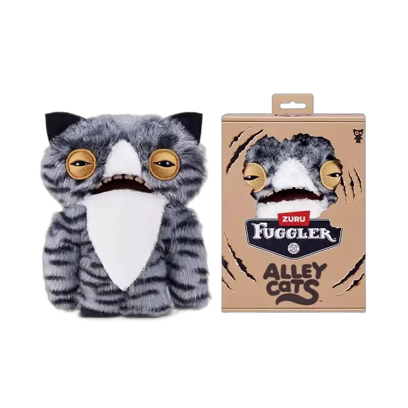 Original Fuggler Funny Ugly Teeth Monster Plush Toy Fugg Old Fogies Alley Cats Care Bears Powerpuff Girls Stuffed Plushies Dolls - ToylandEU