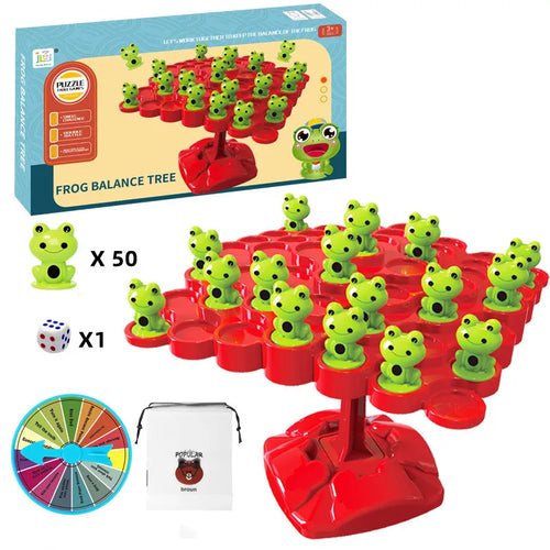 Math Toy Frog Balance Tree DIY Educational Leisure Tabletop Shape ToylandEU.com Toyland EU