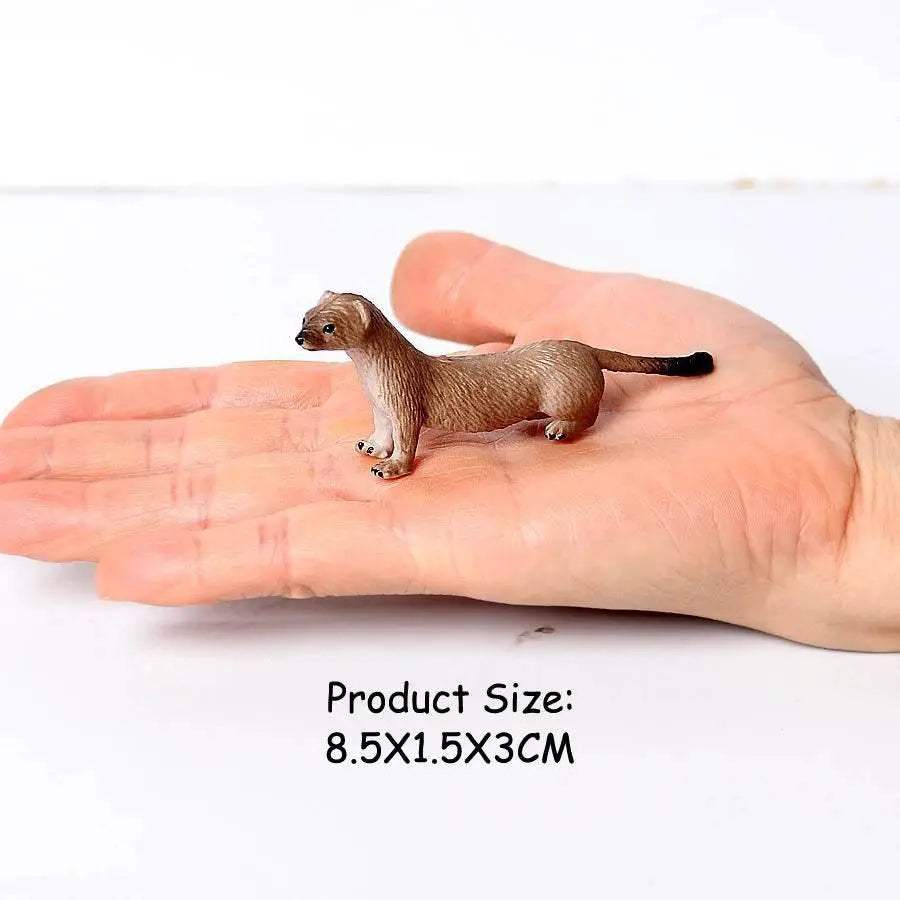 Hand Painted Forest Animal Figures Set For Collectors - ToylandEU