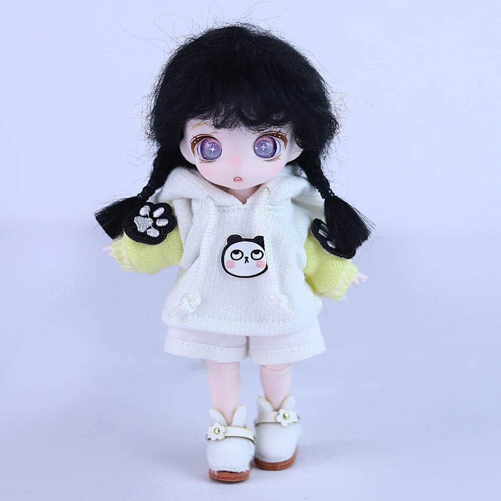Dream Fairy 13cm OB11 Maytree Doll With Bangs Kawaii Toy - ToylandEU