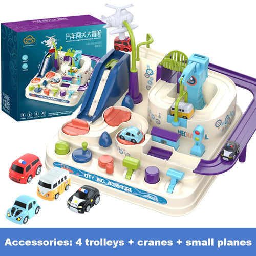 City Rescue Car Race Track Toy with Multiplayer Games and Parent-Child Interaction ToylandEU.com Toyland EU