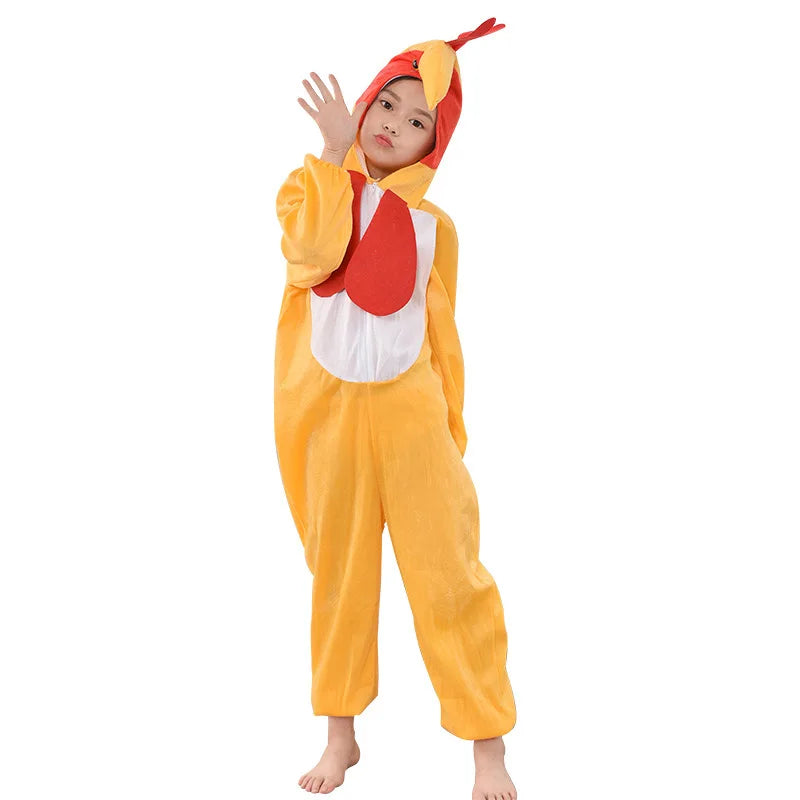 Vibrant Kids Rooster Costume Costume for Halloween & Playtime Fun