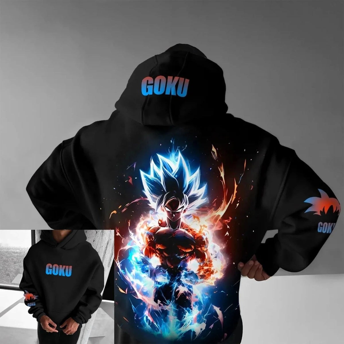 Dragon Ball Hoodie | Pure Cotton | Relaxed Casual Fit | Mens