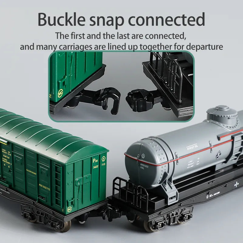Retro Steam Train Electric Toy Set - ToylandEU