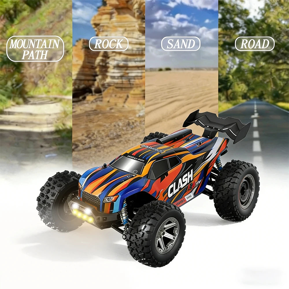 Brushless 1:14 RC Car 60KMH 4WD All Terrain Monster Truck