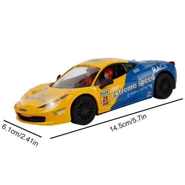 Slot Car Set 1/32 Scale With Police Cars And Tracks - ToylandEU