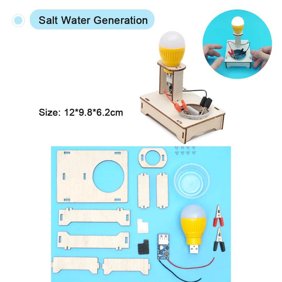 DIY Physical Model Science Experiment Educational Toy Handmade Small Production Assembly Craft Technology Project for School Kid - ToylandEU