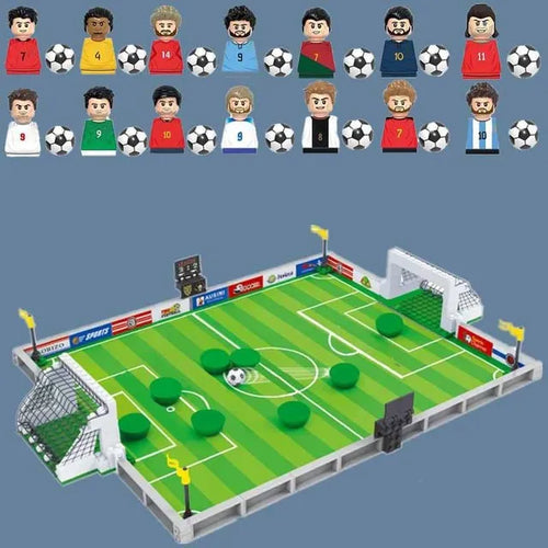 Mini Soccer Stadium with Famous Football Player Figures AliExpress Toyland EU