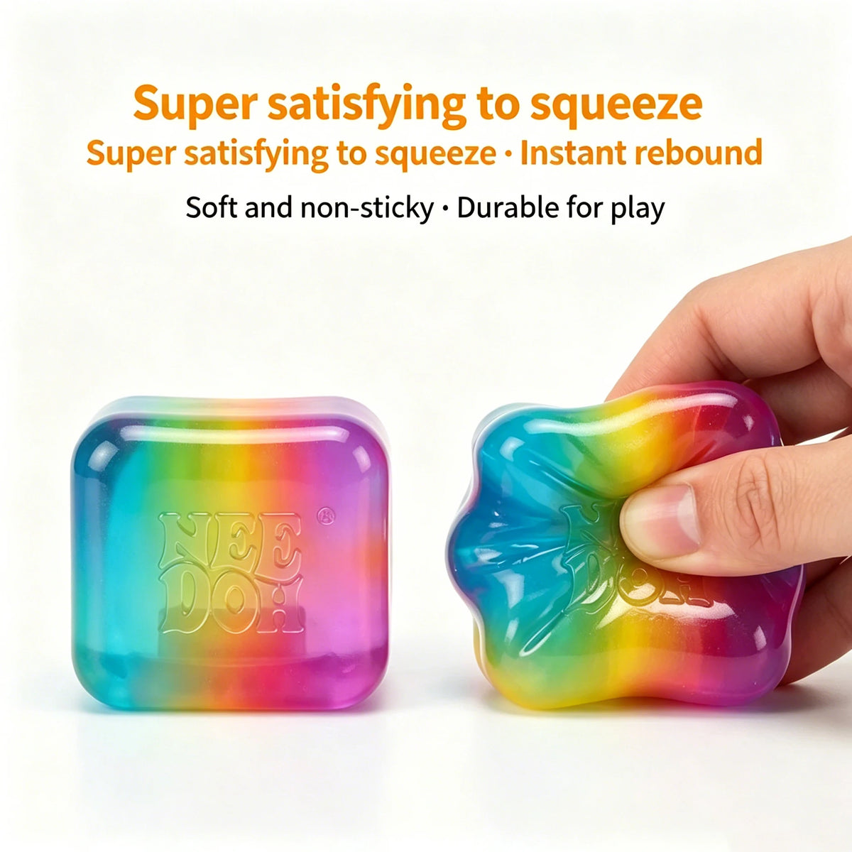 Fidget Squeeze Ball | Slow Rebound Relief | Anxiety Aid | For Adults