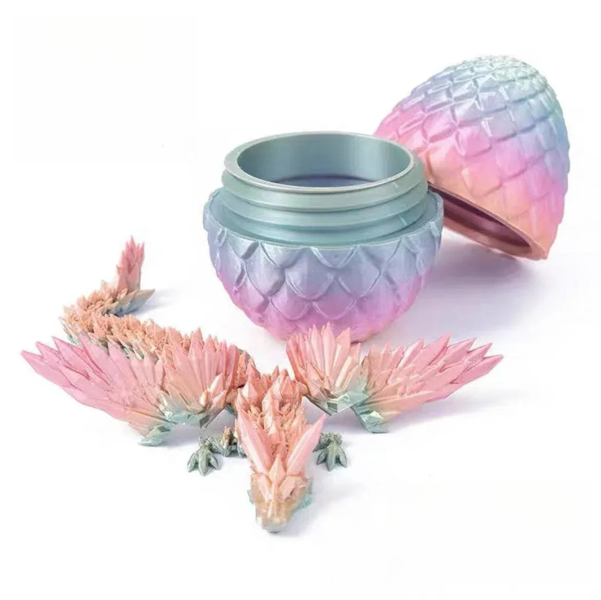 Dragon 3D Printed Movable Wings Articulated Fidget Toy For Desk - ToylandEU