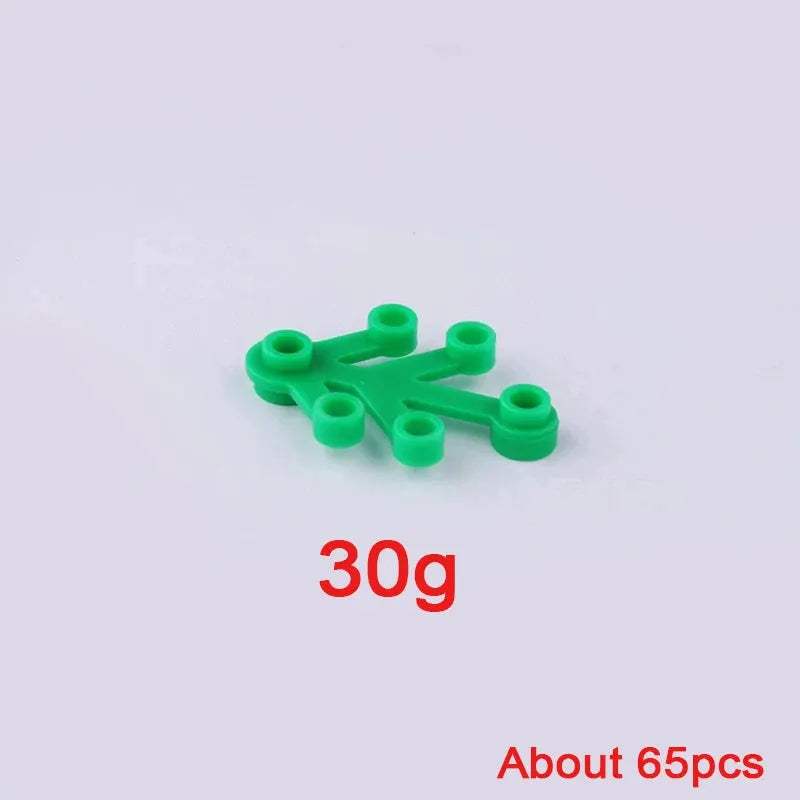 MOC City Plant Building Blocks Accessories Flower Leaves Prickly Shrubs Pine Green Grass Clover Orange Tree Mini DIY Toys F026 - ToylandEU