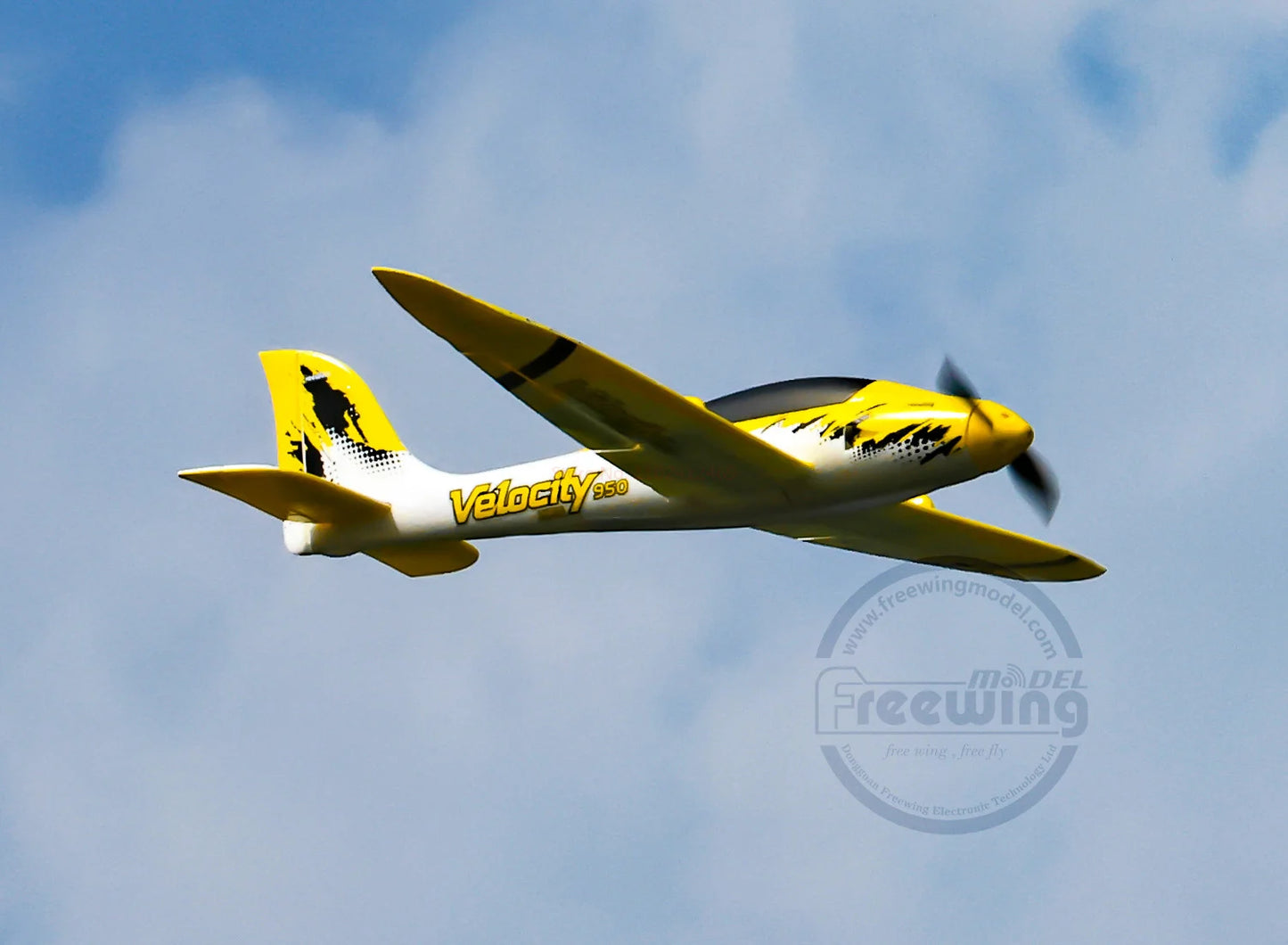 RC Freewing Velocity Patrol Racing RC Airplane - Fixed Wing Model with 6 Channels