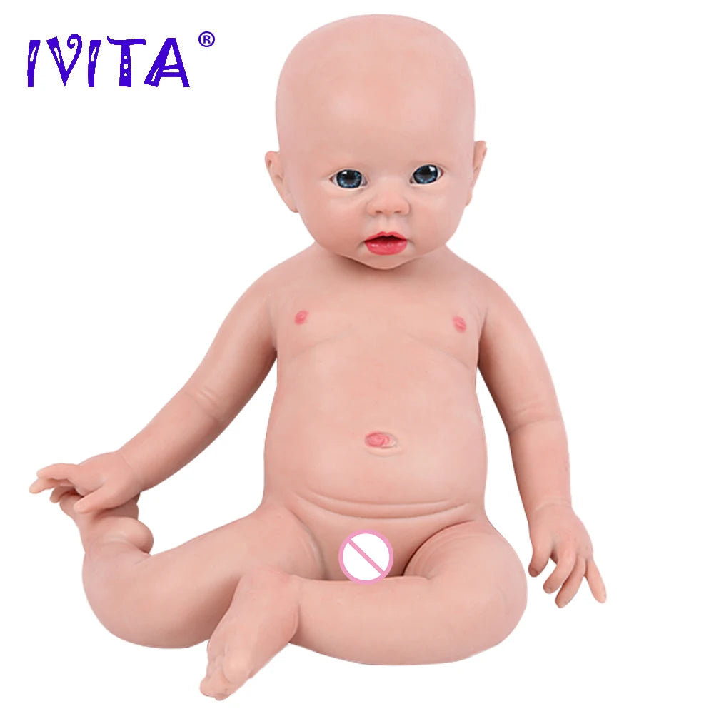 Realistic 19-inch Full Body Silicone Reborn Baby Doll - ToylandEU