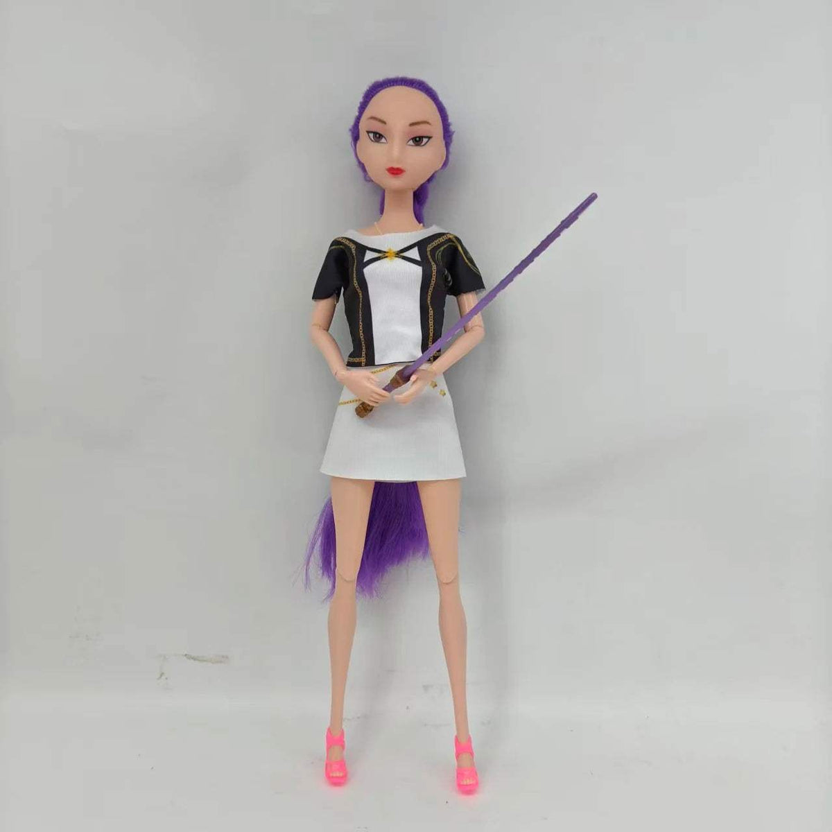 Princess Fashion Doll | Long Hair | Interchangeable Clothes | Articulated Joints