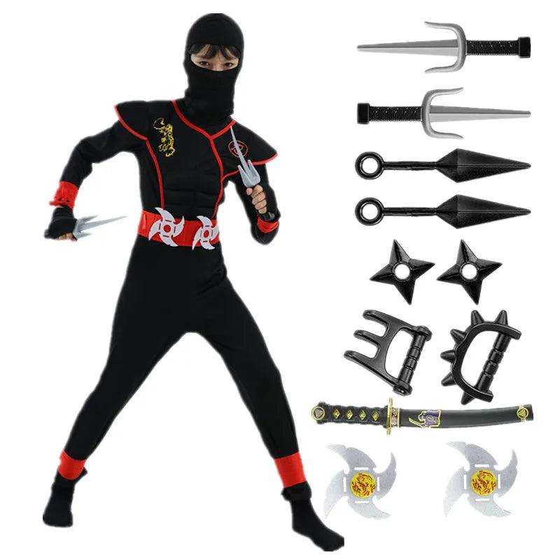 Ninja Costume Set | With Toy Sword | Toylandeu™