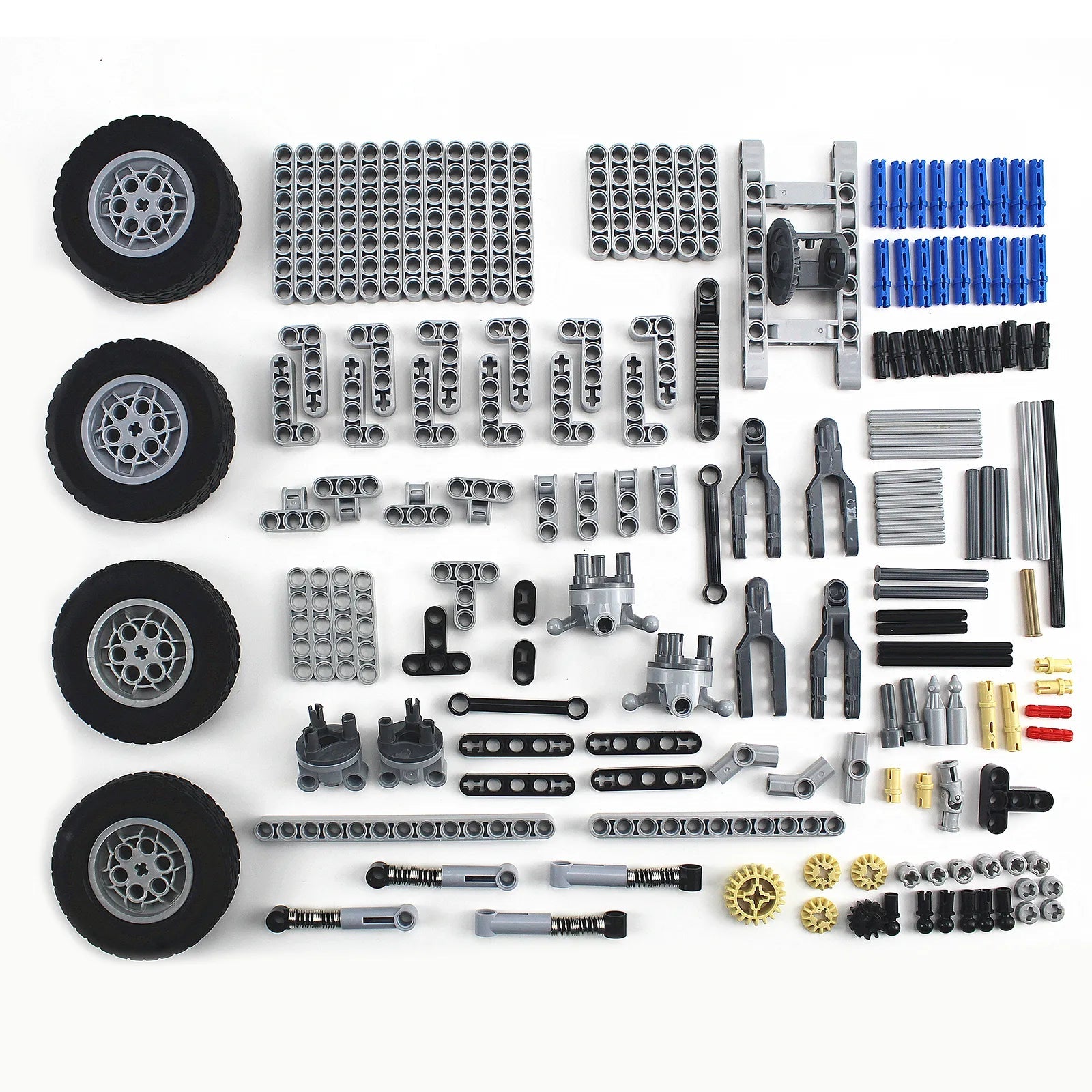 Suspension System and Tires Technical Parts Set for Cars - ToylandEU