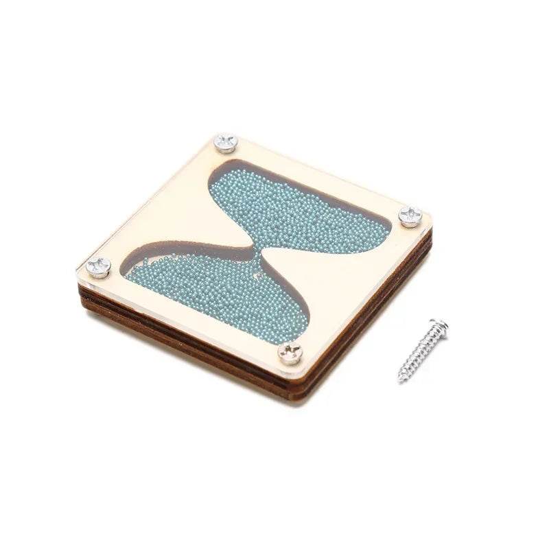 DIY Montessori Busy Board Wooden Toy Accessory Animal Hourglas Alarm Clock Mirror Educational Unlock Sensory Toy - ToylandEU