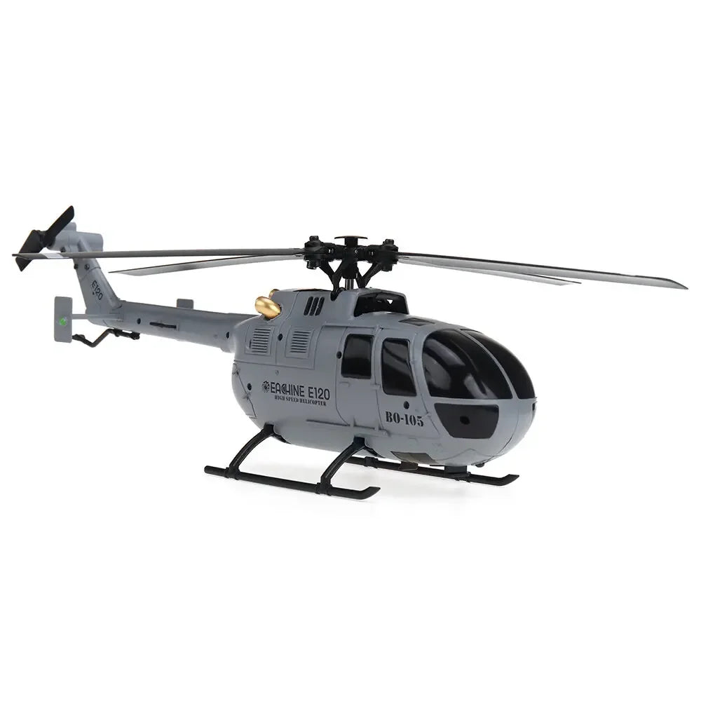 C186 RC Helicopter 2.4G 4CH Scale BO105 6-Axis Gyro Optical Flow Toyland EU