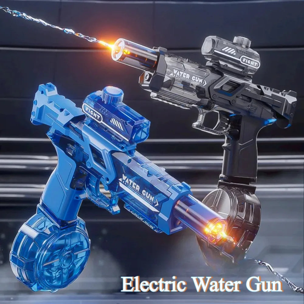 Water Blaster | Full Auto | Lithium Battery | Blue Black Gray