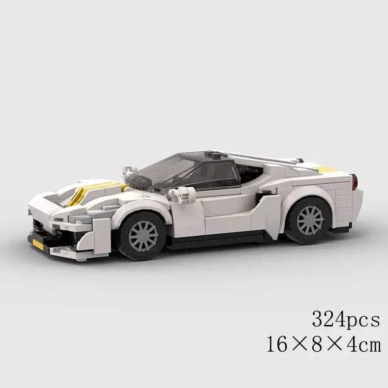 Miata MX5 Realistic Race Car Building Blocks Set For Collectors - ToylandEU