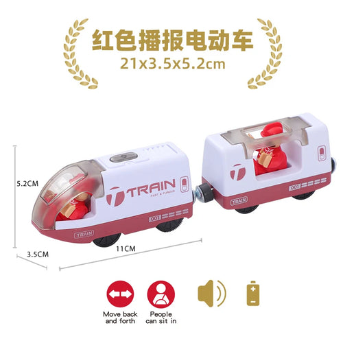 Children's Battery Operated Electric Train Set with Diecast Magnetic Locomotive ToylandEU.com Toyland EU