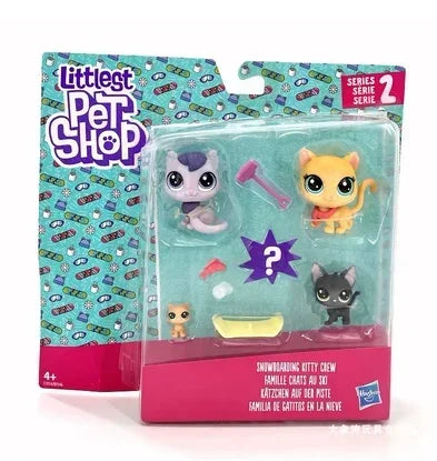 Littlest Petshop Playset | Mini Animal Figures | 2 Cm Size | Kids Toy