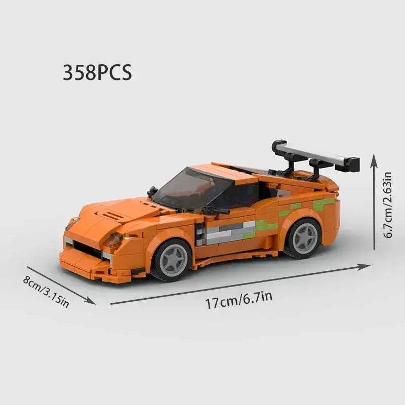 MOC Lego Compatible Car Building Blocks Set Supercar Collection - ToylandEU