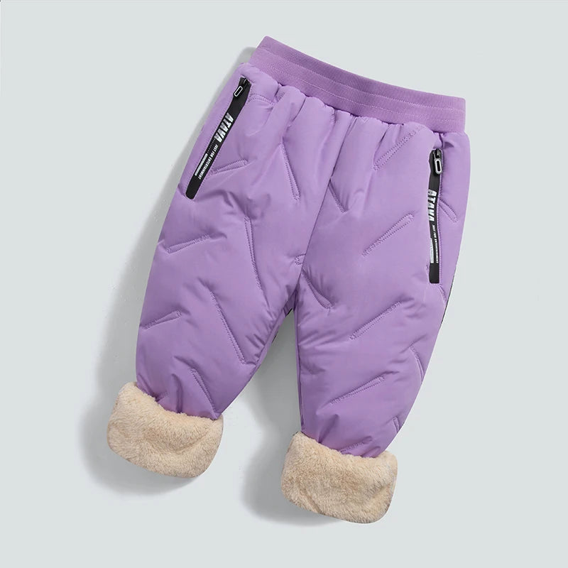 Kids Winter Pants | Waterproof | Fleece Lined | Elastic Waist