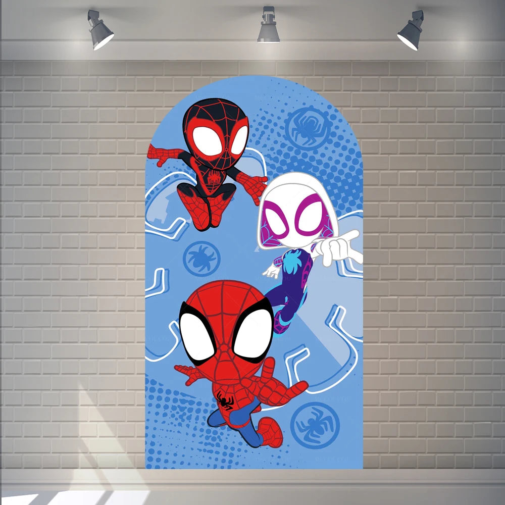 Photography Backdrop | SpiderMan Theme | Custom HD Print | Sizes