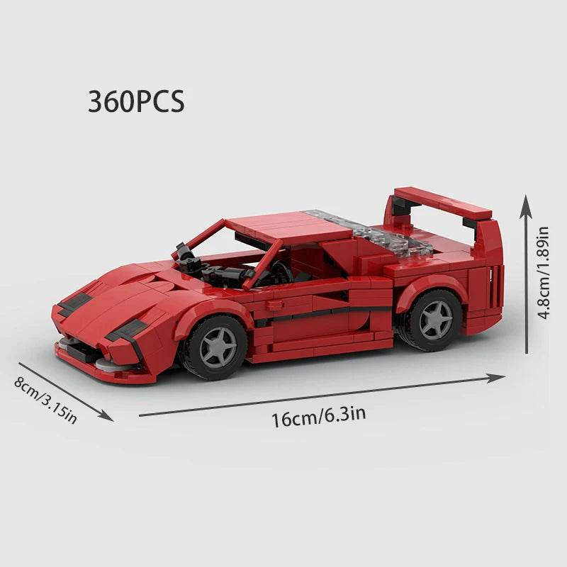 Premium Building Blocks Supercar Technique Model For Kids - ToylandEU