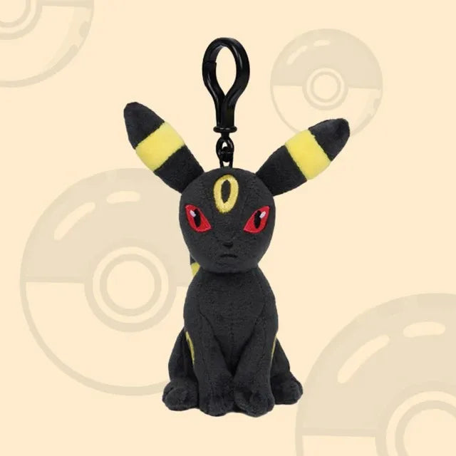 Pokemon Plush Keychain | Kawaii Style Design | Eevee Umbreon Espeon Collection