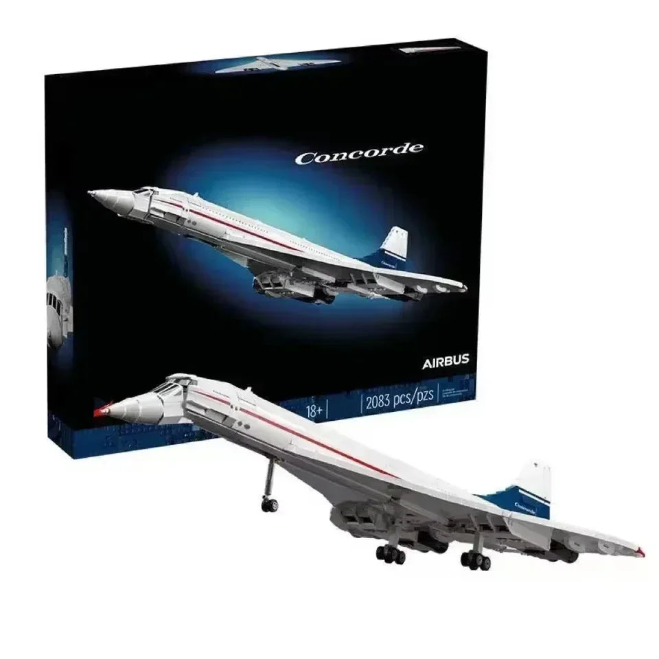 Airbus Concorde Build Kit Supersonic Jet Model For Kids - ToylandEU